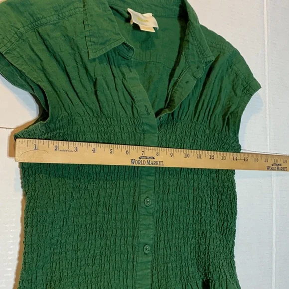 Anthropologie Bellamy Button down by Maeve size XS - Picture 4 of 6